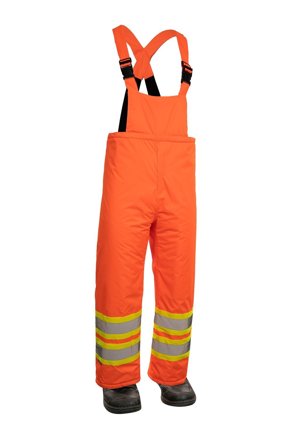 Pantalón con peto para minero con aislamiento de alta visibilidad ForceField
