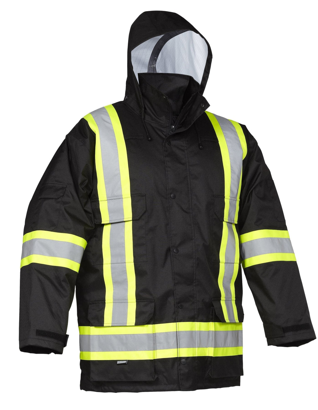 ForceField Hi Vis Safety Winter Cargo Parka