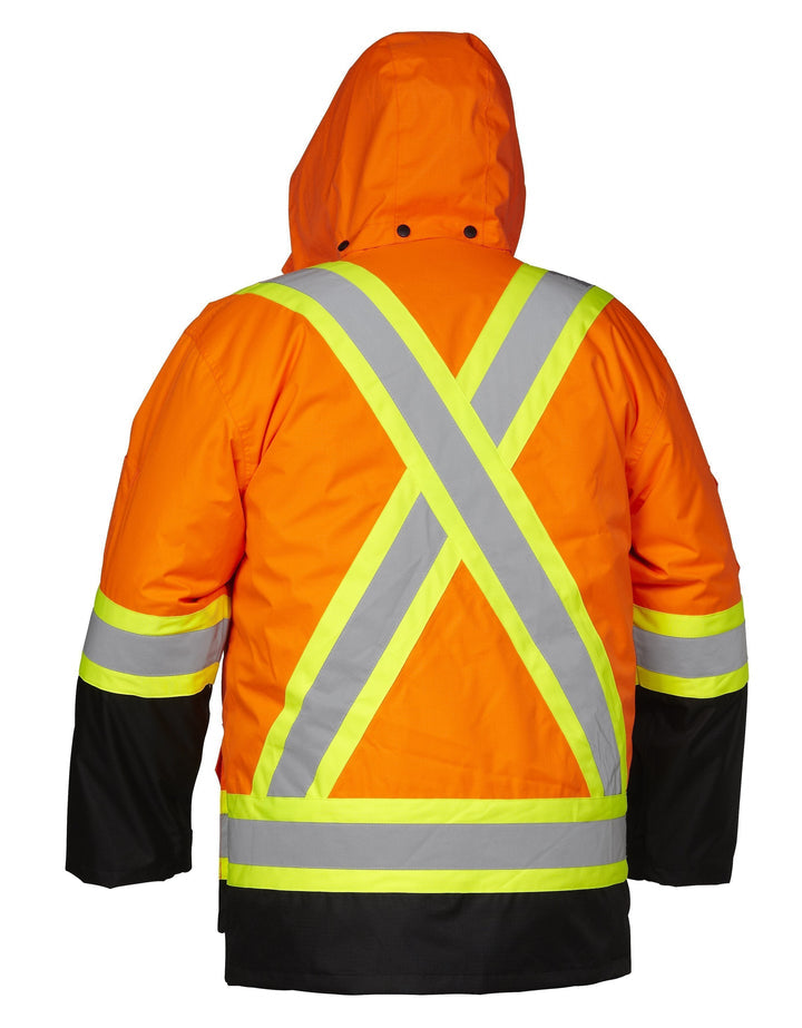 ForceField Hi Vis Safety Winter Cargo Parka