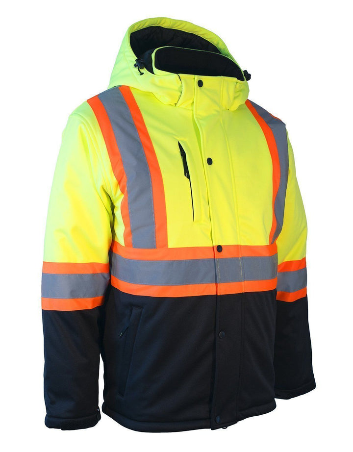 ForceField Hi Vis Winter Softshell Heated Jacket