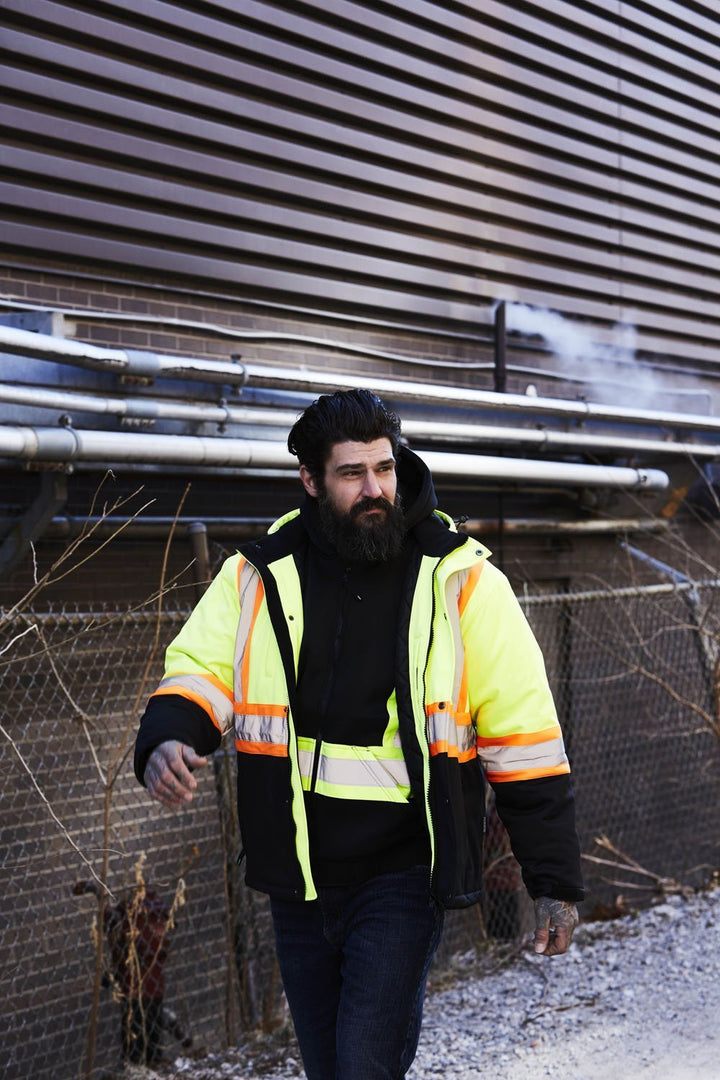 ForceField Hi Vis Winter Softshell Heated Jacket