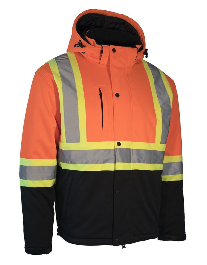ForceField Hi Vis Winter Softshell Heated Jacket