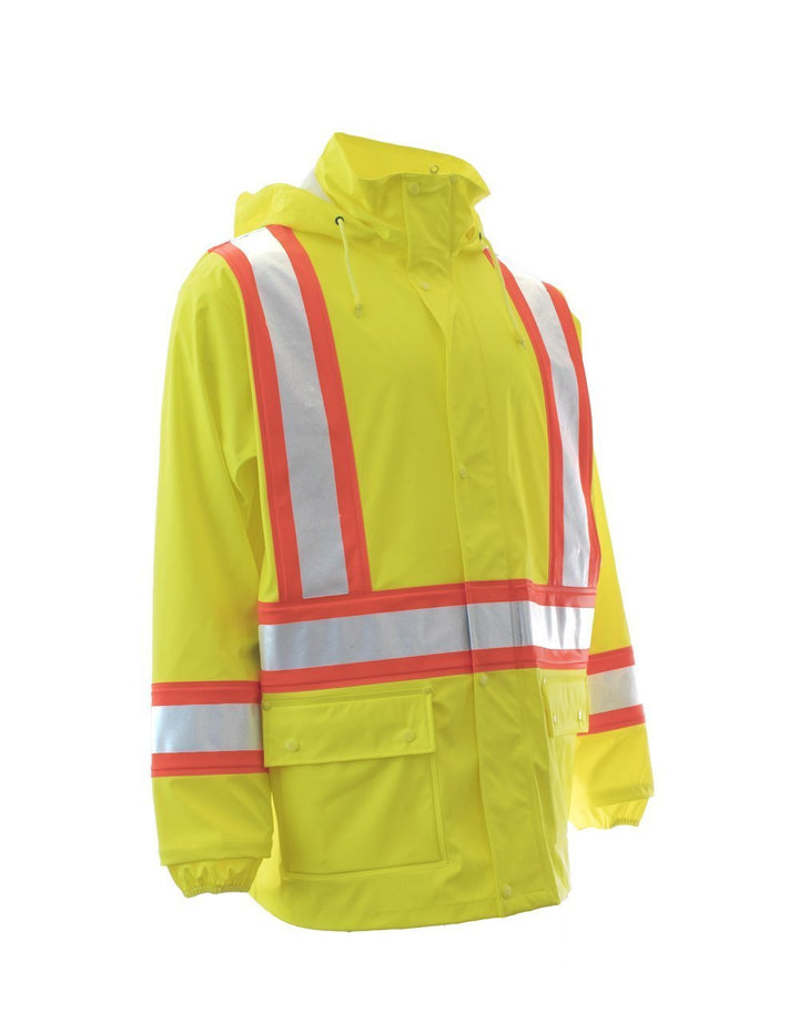 ForceField High Visibility Fire Resistant Rain Jacket