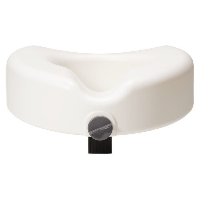 Siège de toilette surélevé verrouillable Dynarex - Sûr et confortable