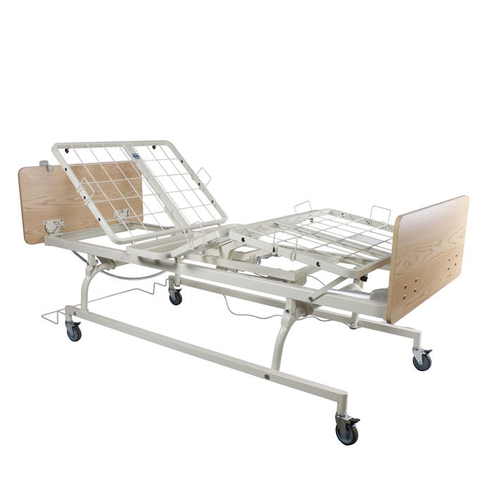 Lit standard D100 : fiable et réglable pour le confort du patient