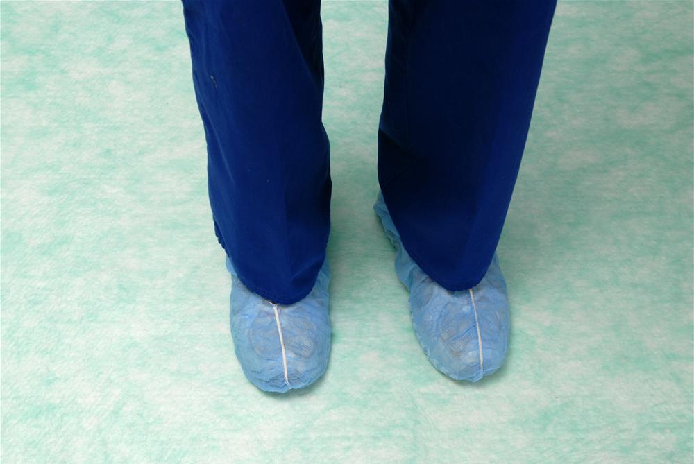 surgisafe absorbent floor mats: Color: Green, Size: 28