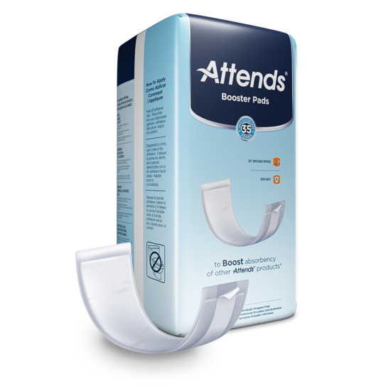 Double Your Protection Attends Booster Pads for Extra Absorbency