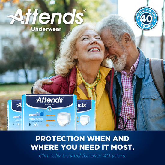 Stay Dry & Active Attends Extra Absorbency Underwear