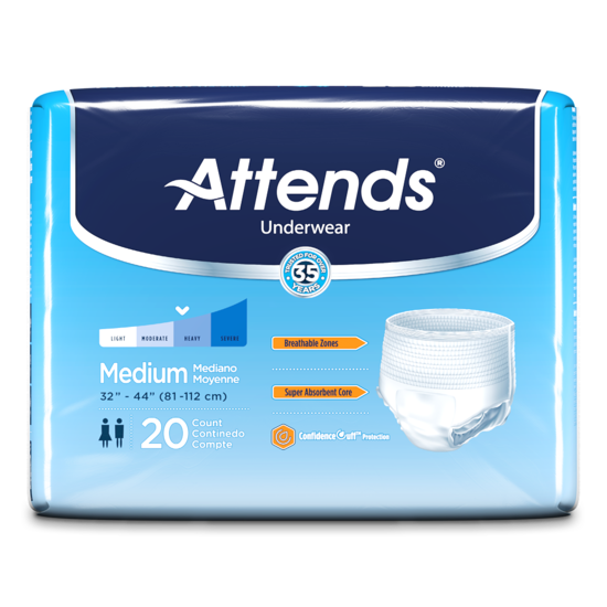 Stay Dry & Active Attends Extra Absorbency Underwear