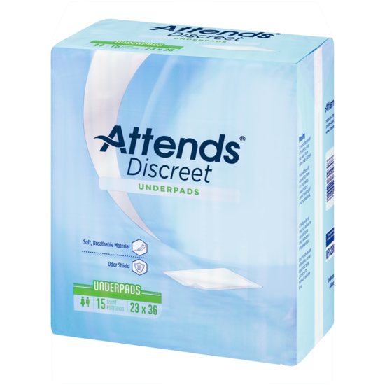 Discreet Leak Protection Attends Discreet Underpads