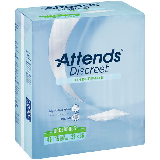 Discreet Leak Protection Attends Discreet Underpads