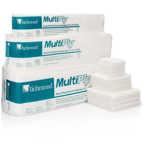 Multiply™ Sponges: Absorption for Oral Surgery (2x2" - 4"x4")