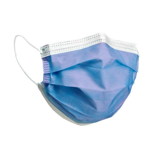 PRIMED Level 3 Anti-Fog Foam Earloop Face Mask Indigo 4-Ply With Filter