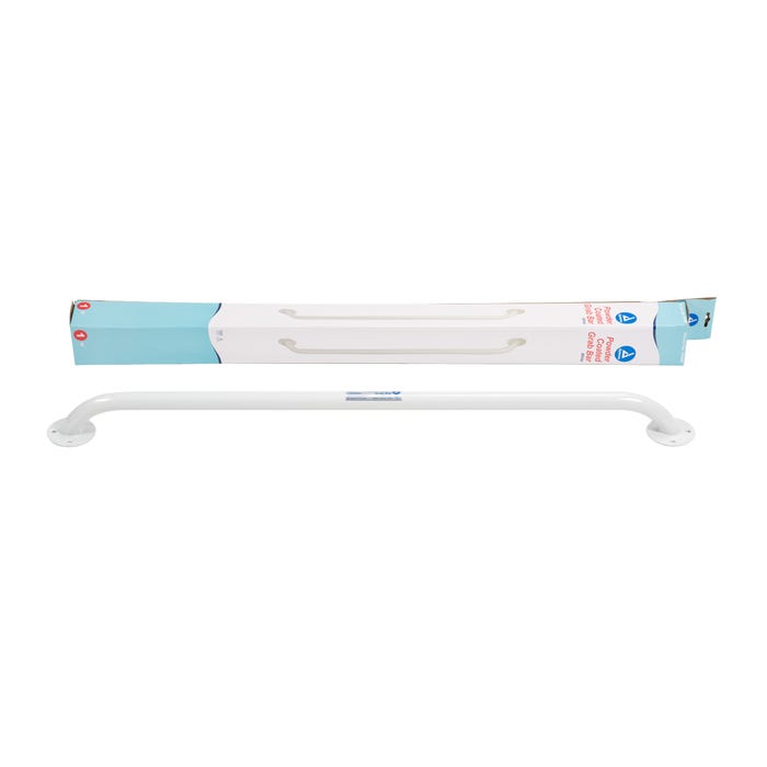 Dynarex Powder Coated Grab Bars - Reliable Bathroom Support