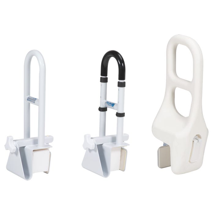 Dynarex Steel Clamp-On Tub Rail - Secure Bathroom Assistance