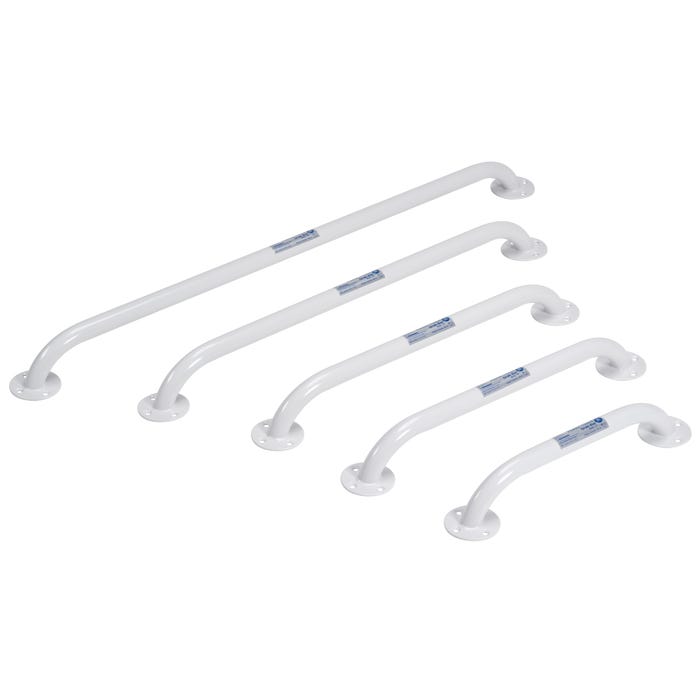 Dynarex Powder Coated Grab Bars - Reliable Bathroom Support