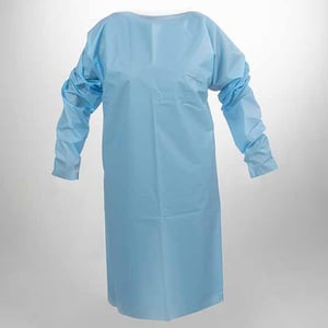 Blouses de protection TIDI 8575 : protection supérieure pour le personnel soignant