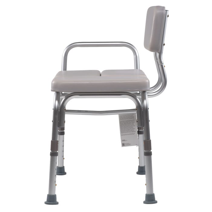 Dynarex Padded Tub Transfer Bench - Comfortable & Secure