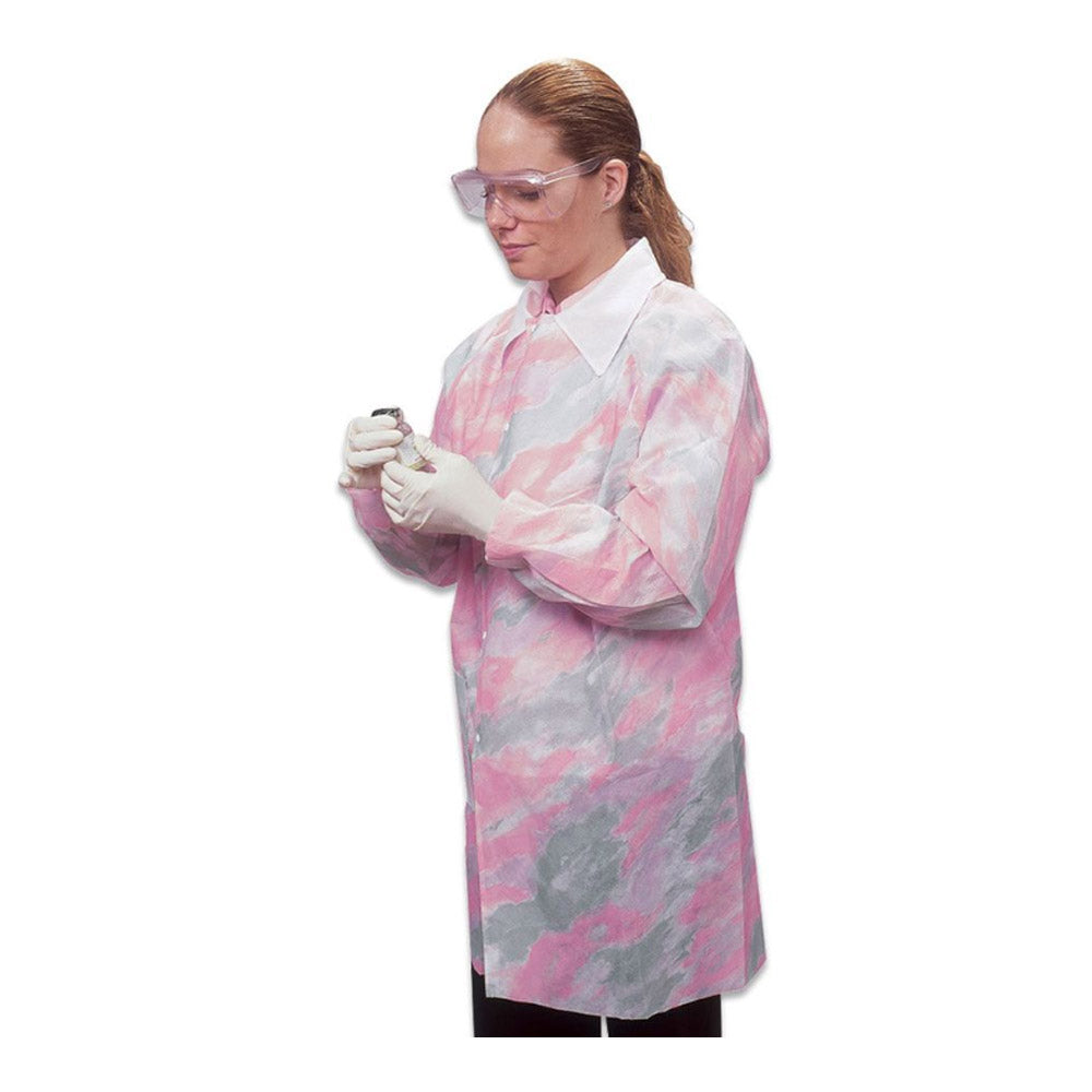 Front Pocket White Lab Coat